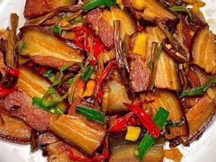 花生苗炒腊肉-老湖南湘土菜馆(普阳街店)