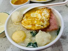 双丸餐蛋公仔面-芬芳甜品(同福路店)