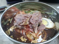 -吉林延边牛肉汤饭，大冷面