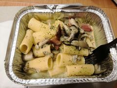 新品黑松露菌菇培根管面-必胜客(中山北路宅急送店)