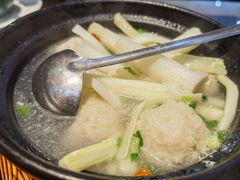 蒲菜肉圆-武庄主特色炒鸡(周恩来纪念馆店)