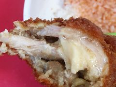 爆浆鸡排饭-北京大学-学五食堂