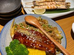 牛肉鳗蒲烧双拼饭-渔寿司·日本料理(艾尚天地店)