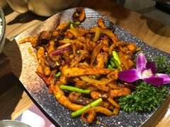 麻辣鱿鱼-冰川延边料理·炭烤串(原小木屋店)