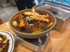 油泼辣子砂锅-福苗小骆驼烧烤(莲湖路店)