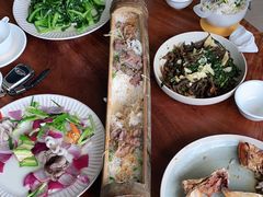 -竹语饭香·原生态农庄·烧鸡·竹筒饭·河鲜(森林海白水寨店)