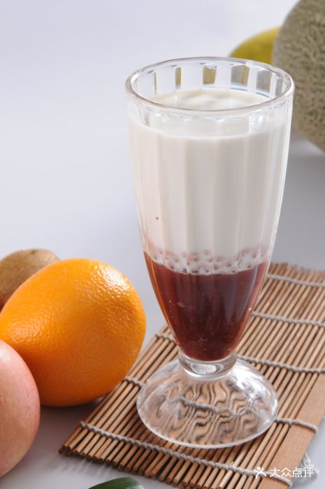 原制原味(东港凯虹广场店)自制饮料——椰汁红豆图片