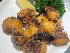 炸章鱼-桂马·日本料理·海胆·海鲜饭·酒场(民主广场店)