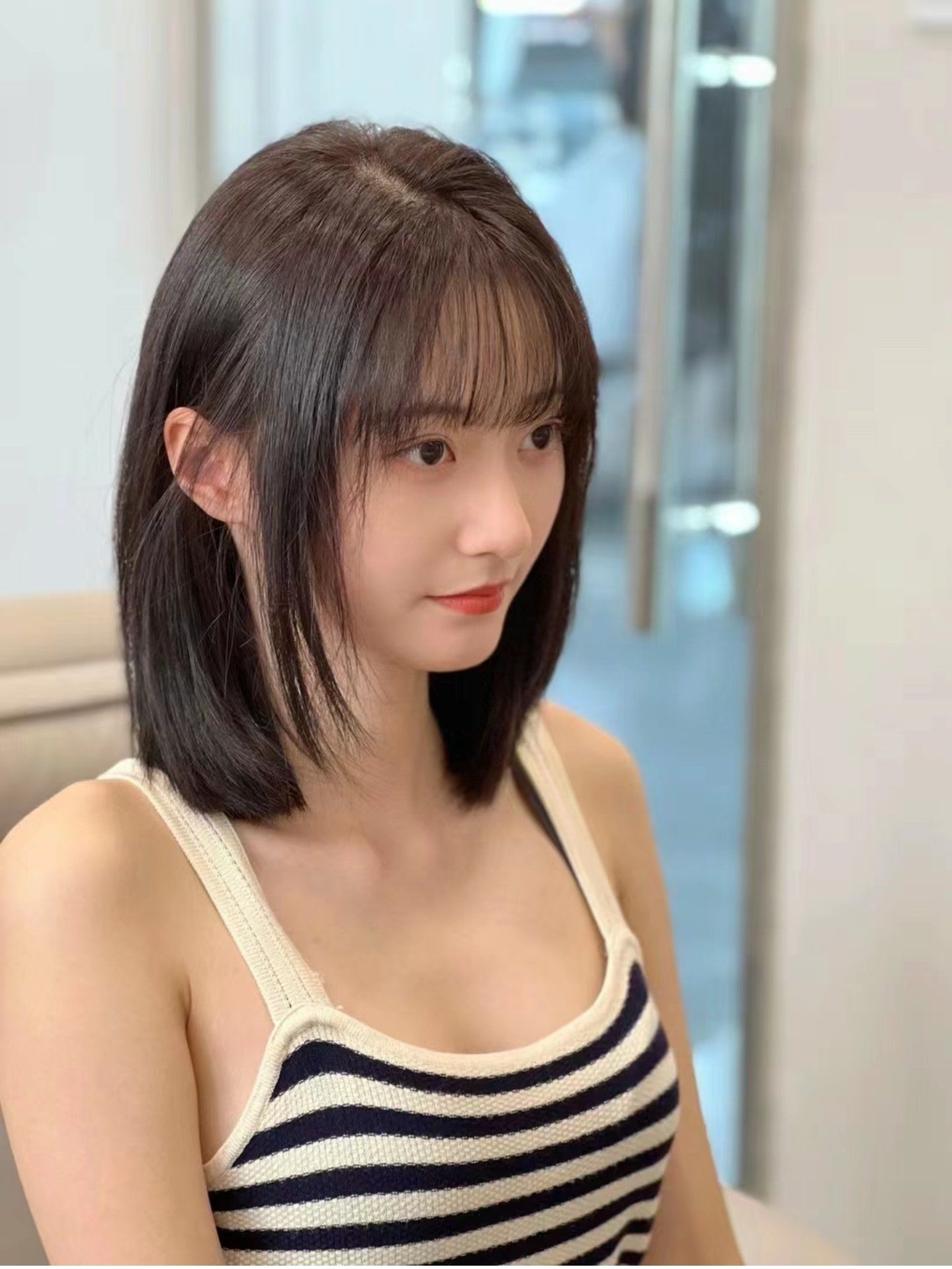 精致又显脸小的一款发型\\n「麻林ml造型烫发染发接发