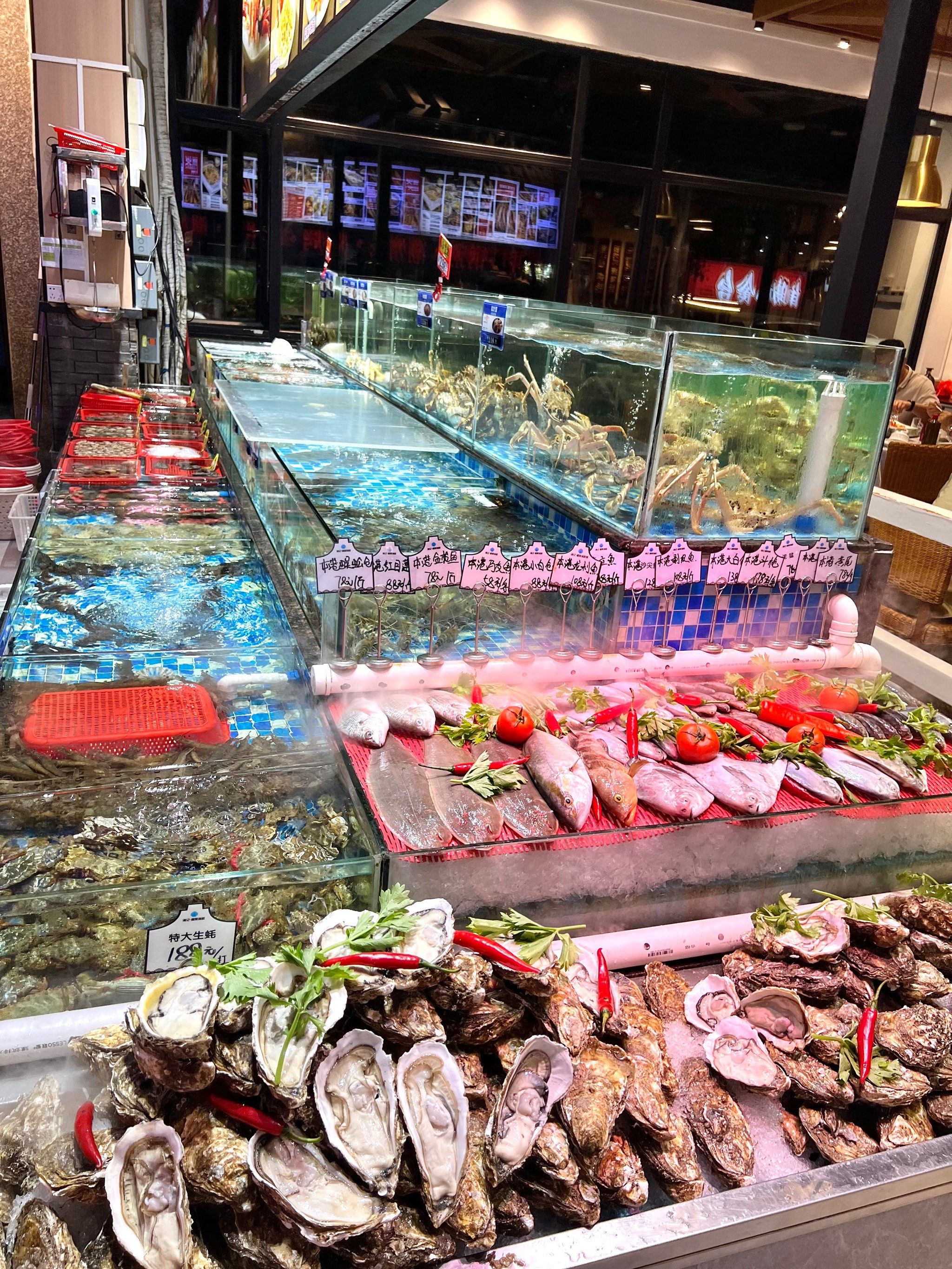 东莞海鲜市场❌一站式大排档