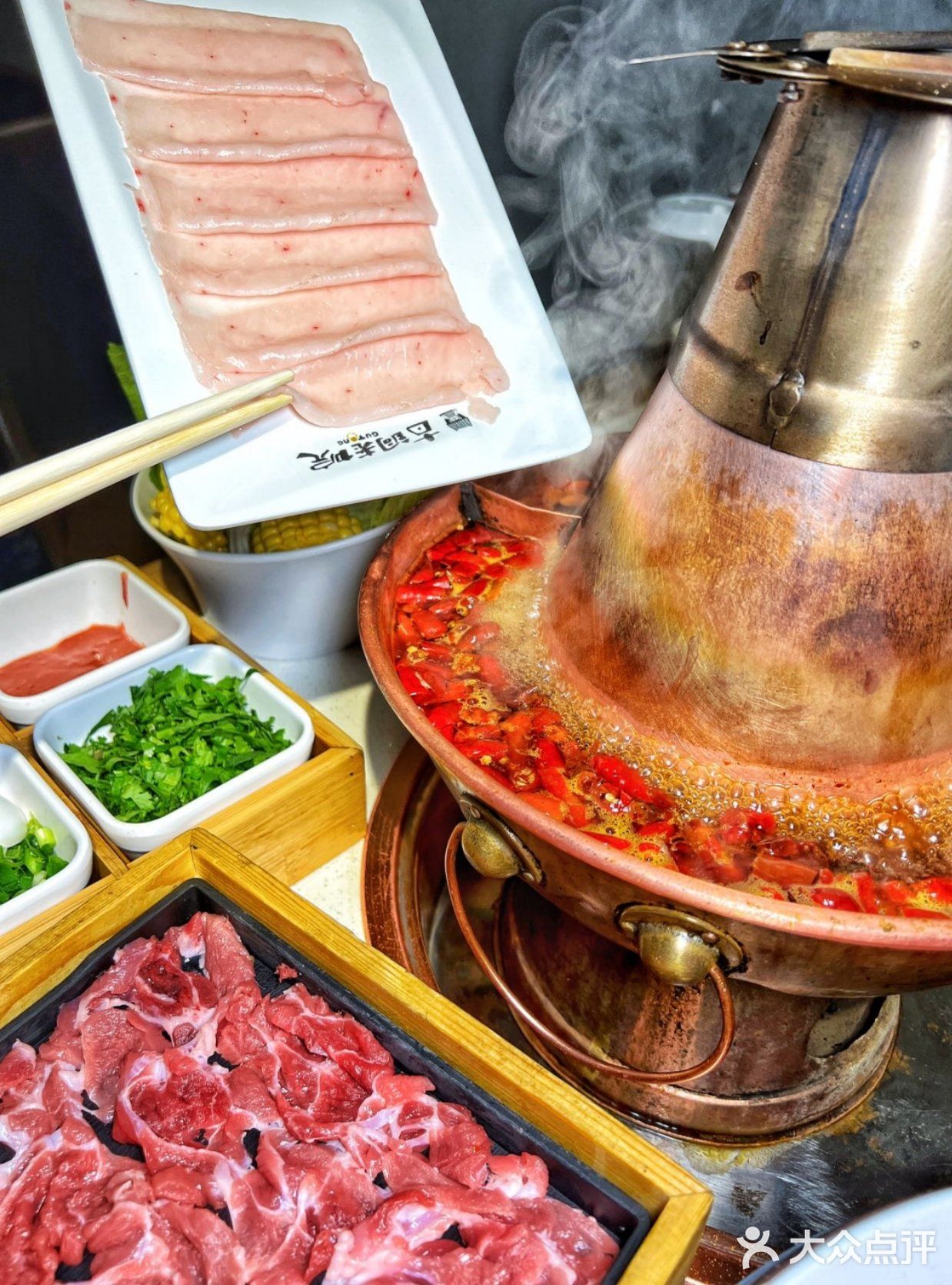 北京美食探店[调皮]去古铜吃铜锅涮肉