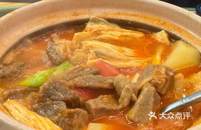 Signature Beef Brisket Hot Pot Meal