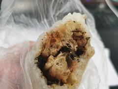 橄榄菜糯米包油条-殷姐糯米包油条