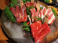 烤肉拼盘-黑牛の店·和牛烧肉(合生汇店)