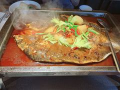 -探鱼·鲜青椒爽麻烤鱼(西南商都店)