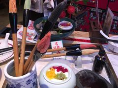 五彩毛笔酥-长安大牌档之西安博物院文化餐厅(中贸店)