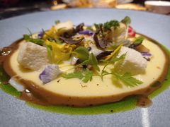 菌菇温泉蛋配土豆泥-第101座花园餐厅(湖滨88店)