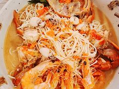 膏蟹拌面-十面欢腾·海鲜面·台式Bistro(长乐路店)