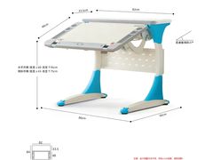 -康朴乐儿童学习桌椅(蓝色港湾店)