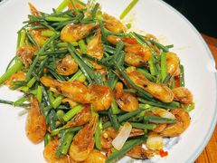 韭菜河虾-秋色客家菜(南山店)