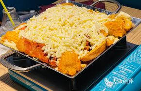 Korean Cheese Pork Ribs Hot Pot