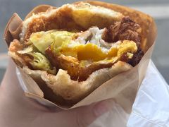 -小红车炸蛋葱油饼