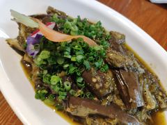 烧椒茄子-时光乌托邦空中花园餐厅川味·融合菜(幸福广场店)