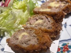 芝士牛肉饼-桂马·日本料理·海胆·海鲜饭·酒场(民主广场店)