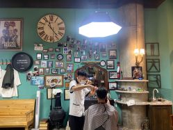 -小戈男士复古理发馆barber shop