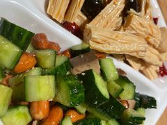 黄瓜拌鸡蛋干-谷连天安心食堂(裕华万达店)