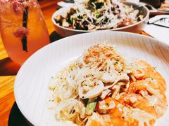 芝士蘑菇鲜虾意大利面-BE BRIGHT KITCHEN(正佳广场店)