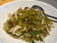 雪菜笋丝炒目鱼-明州小宴(文化广场店)