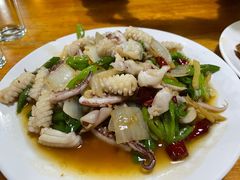 尖椒鱿鱼-温州一家人美食(西木头市店)