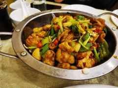 大蒜烧肥肠-奥华餐厅·老张记(台基厂店)