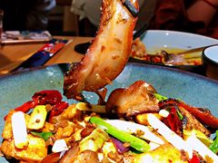 双面黄炒腊肉-胡马八破·川菜小馆(高新万达店)