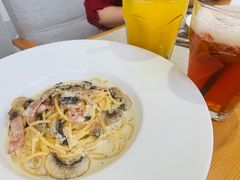 奶油蘑菇培根笔尖面-JANS意式简餐厅·惠灵顿牛排
