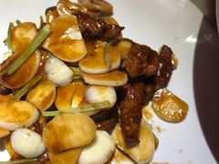 蒜爆鲜切小牛肉-京华烟云·北京烤鸭(领展购物广场·中关村店)