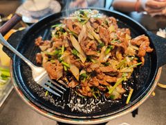 炙子烤呼伦贝尔羔羊肉-喜悦烤鸭·新京菜(王府井店)