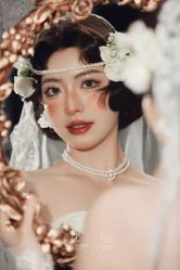 -桃子造型婚纱礼服(凤起广场店)