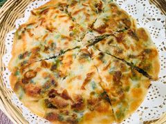 韭菜虾饼-南拳十三姨·潮汕砂锅粥(世纪金源店)