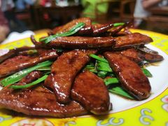 酱爆猪肝-那家小馆•北京菜•烤鸭(中关村店)