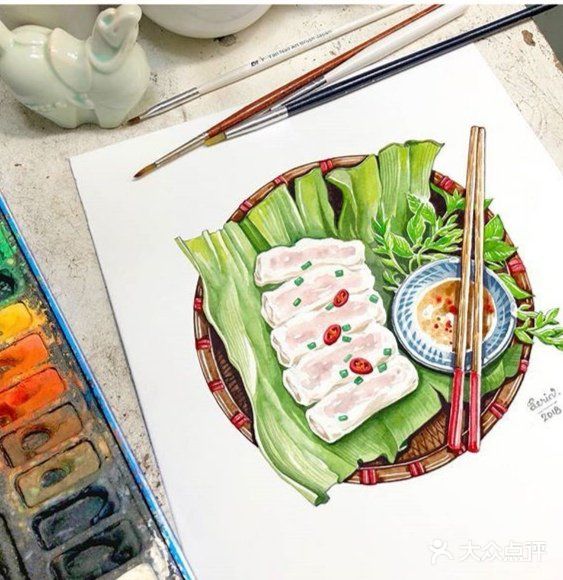 手绘可口的美食[调皮]～