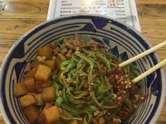 -长青菠菜面·烧烤