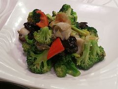 翡翠炒南非鲍鱼-棠棠居海鲜菜馆
