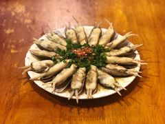 葱油蛏子-温州一家人美食(西木头市店)