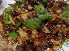 辣炒牛蛙-天津乾毓德饭庄·清真传统炒菜·海鲜烧烤(咸阳路店)