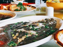 广式清蒸多宝鱼-石湖大酒店(桐泾店)