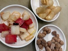 随锅底一起的小菜-南门涮肉(北洼路店)