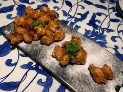雪花糖醋里脊-绿茶餐厅(光谷世界城步行街店)