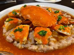 和乐蟹蒸手剁肉饼-广州文华东方酒店·江-由辉师傅主理